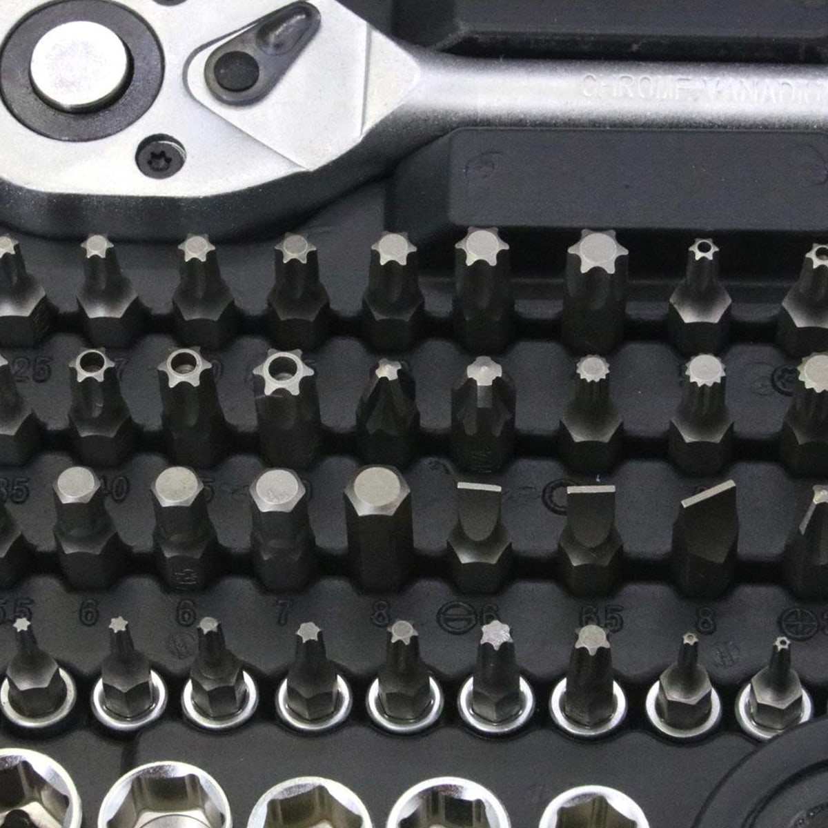 216 ks 1/4' & 1/2' & 3/8' Sady nástrčkových klíčů pro profesionální opravy pro mechanické opravy Ruční nářadí pro opravy automobilů